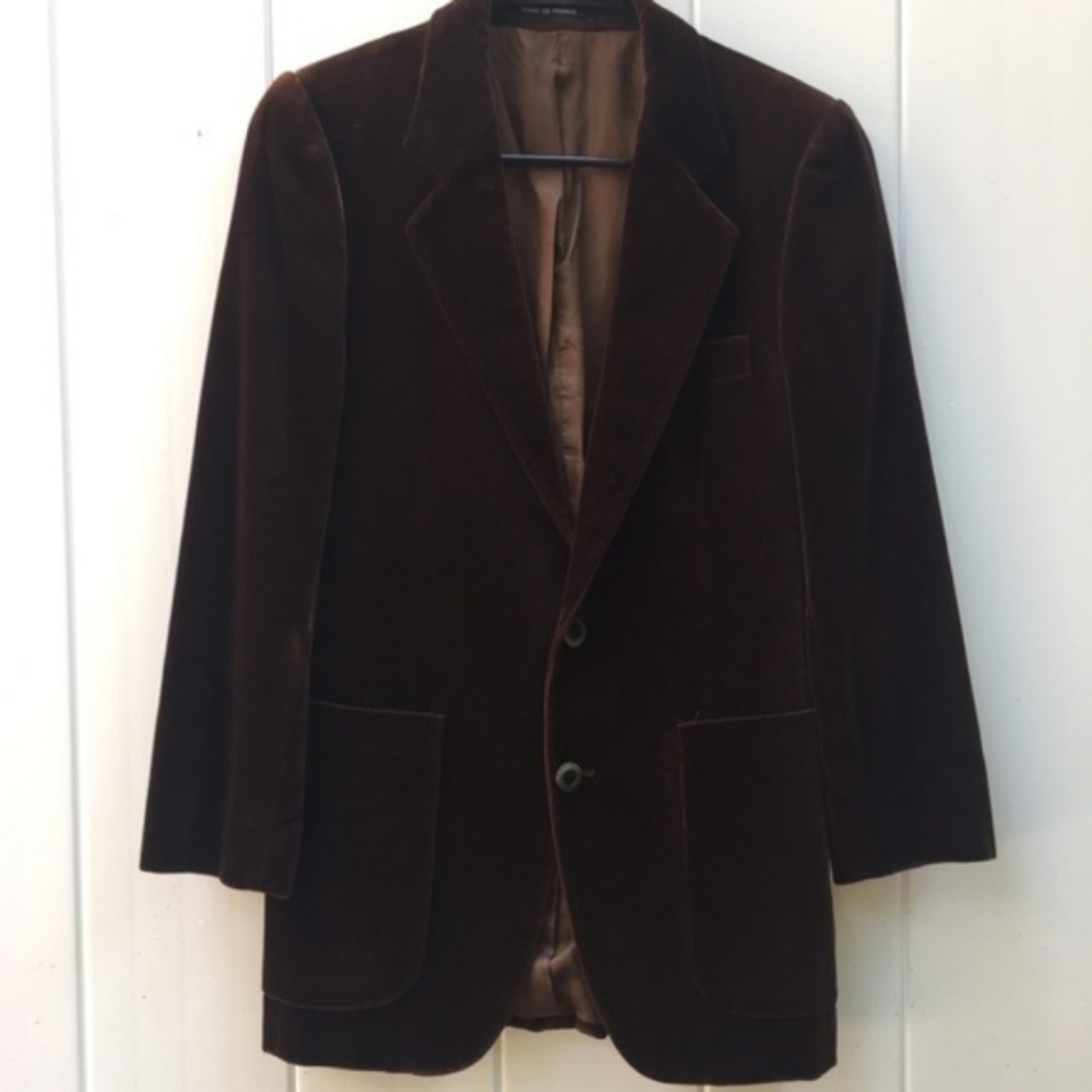 Vintage Yves Saint Lauren Velvet Blazer sz 2